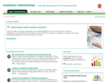 Tablet Screenshot of customer-satisfaction.com.au